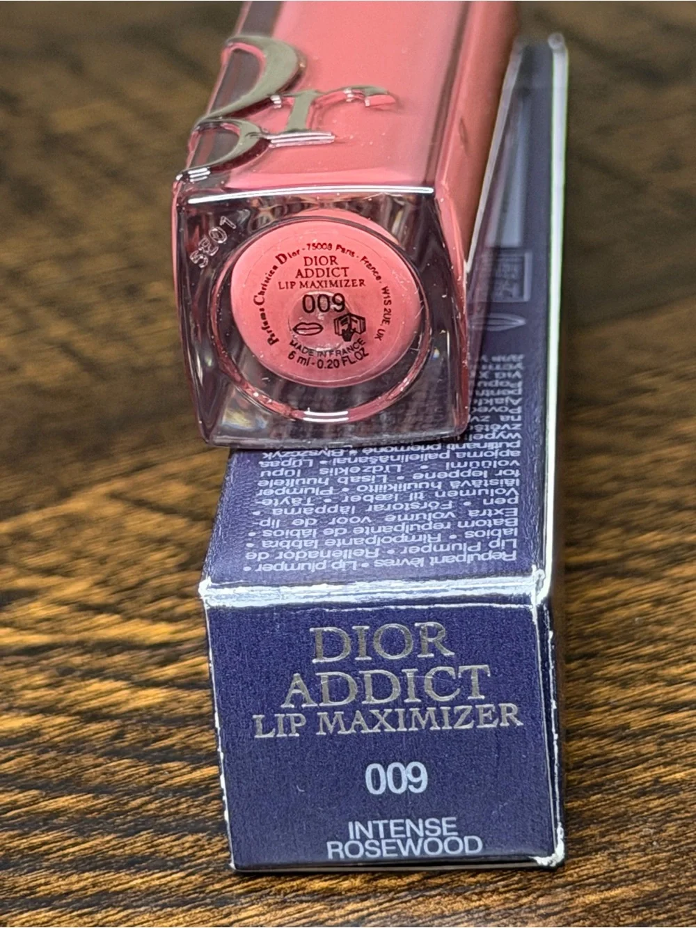009 Intense Rosewood-Dior Addict Lip Maximizer Gloss —